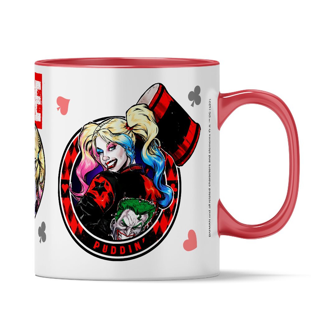 Mug Harley Quinn 002 DC Red – Babaco World