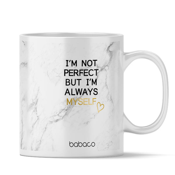 Mug Positive vibes 025 Babaco White